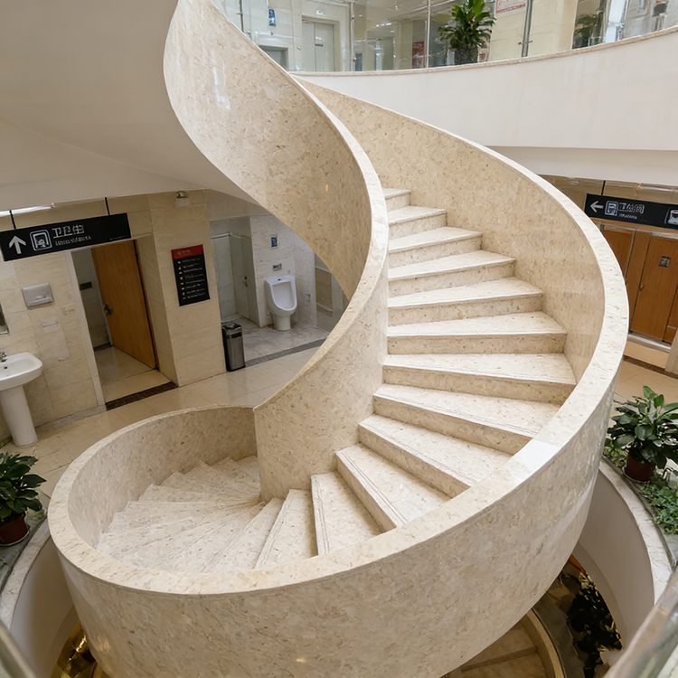 YDSTONE Antique Beige Cut-to-Size  Artificial Marble Tiles for Exterior Interior Decoration-Balcony