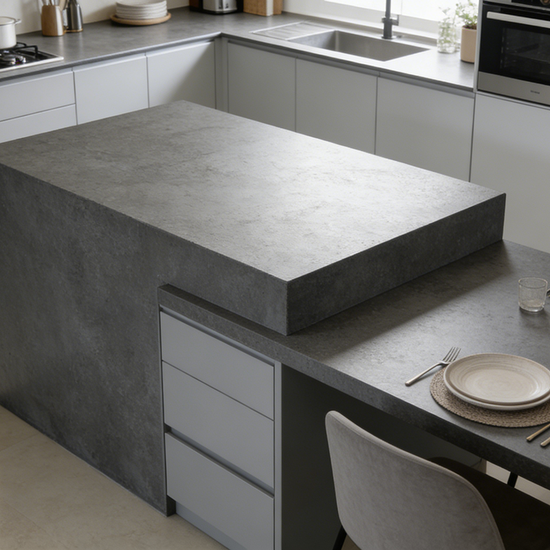 YDSTONE Artificial Stone Sheets Surface Quartz Slab Crystallized Silica Free Kitchen Bedroom Bathroom Countertops