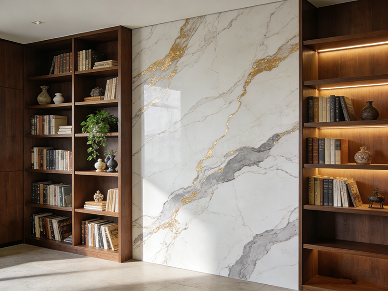 Artificial quartz are used for wall