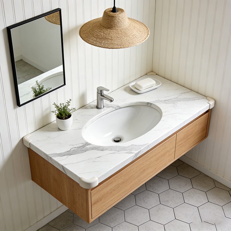 YDSTONE High Quality Calacatta Grey Color Short Vein Artificial Quartz Stone Slab Countertops Vanity Tops Table Tops