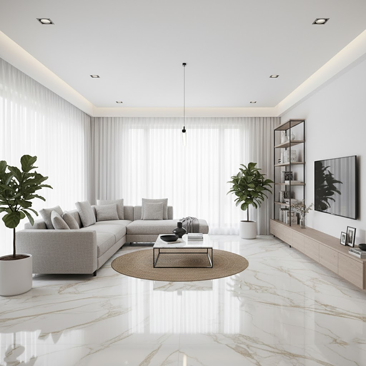 New Arrival Calacatta Gold Sintered Stone Foshan Rock Slab Glossy Porcelain Tiles Sintered Stone Slab