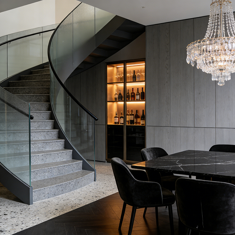 YDSTONE OEM Wholesale Multicolor Artificial Stone Terrazzo Customized Design Stair Wall Flooring Terrazzo 18 mm Thickness