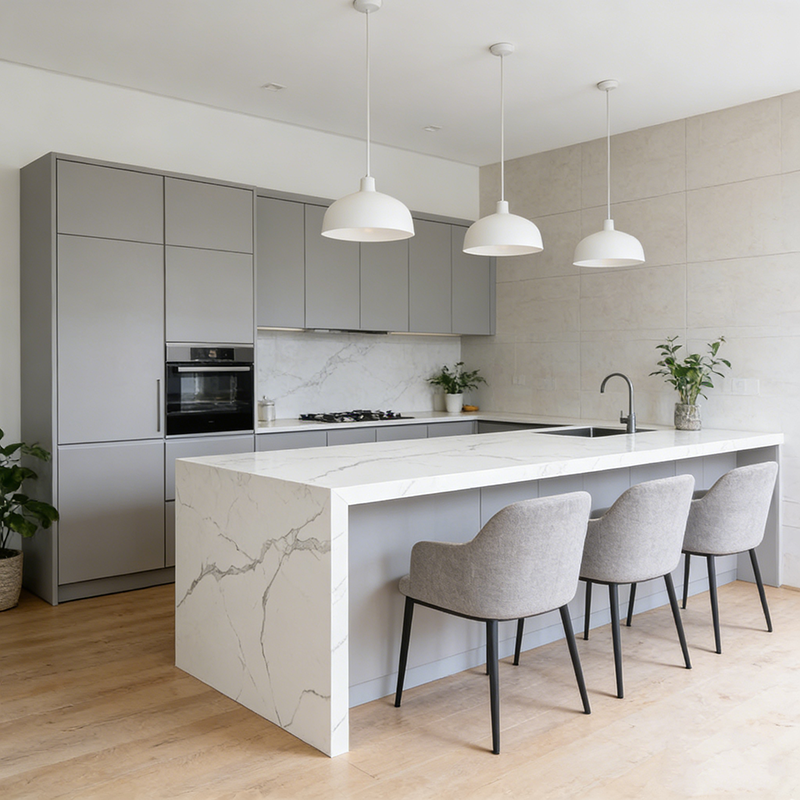 20mm Sintered Stone Artificial Stone White Ceramic Tile Sintered Stone Slabs for Floors