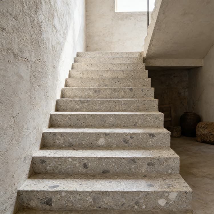 YDSTONE Factory Price Artificial Stone Floor Panel Slab Floor Tiles Polished Terrazzo for Stair