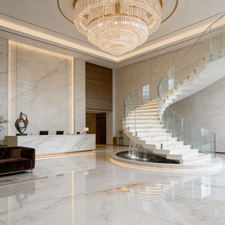 High Quality Sintered Stone Artificial Slab Versatile Flooring Tiles Home Hotel Gym Road Garden Outdoor Dining Living Room Use