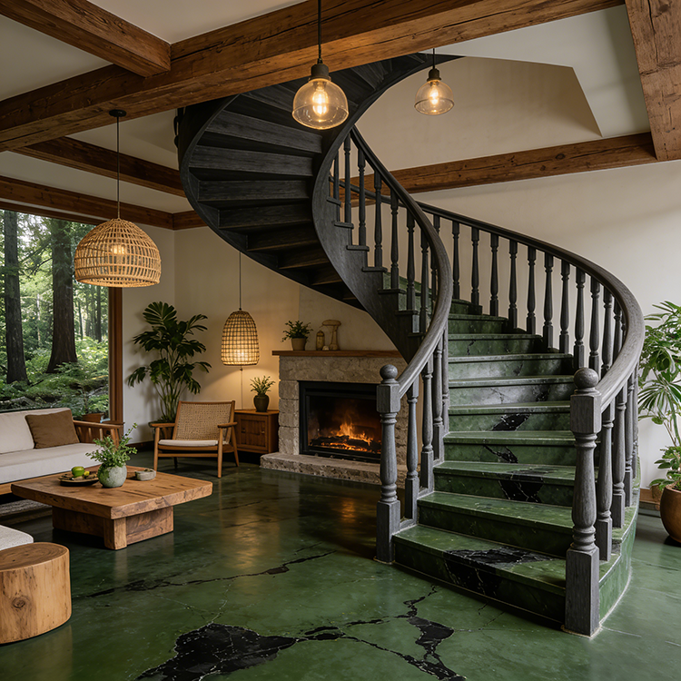 YDSTONE Wholesale Artificial Ceramic Tiles Porcelain Slab Avocado Green Sintered Stone Slabs for Tv Background