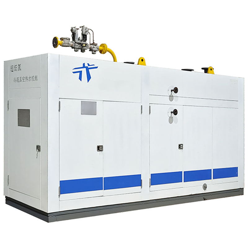 Gas-aangedrewe heetwaterboiler