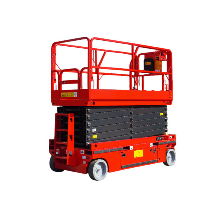 14m Self-propelled scissor lift