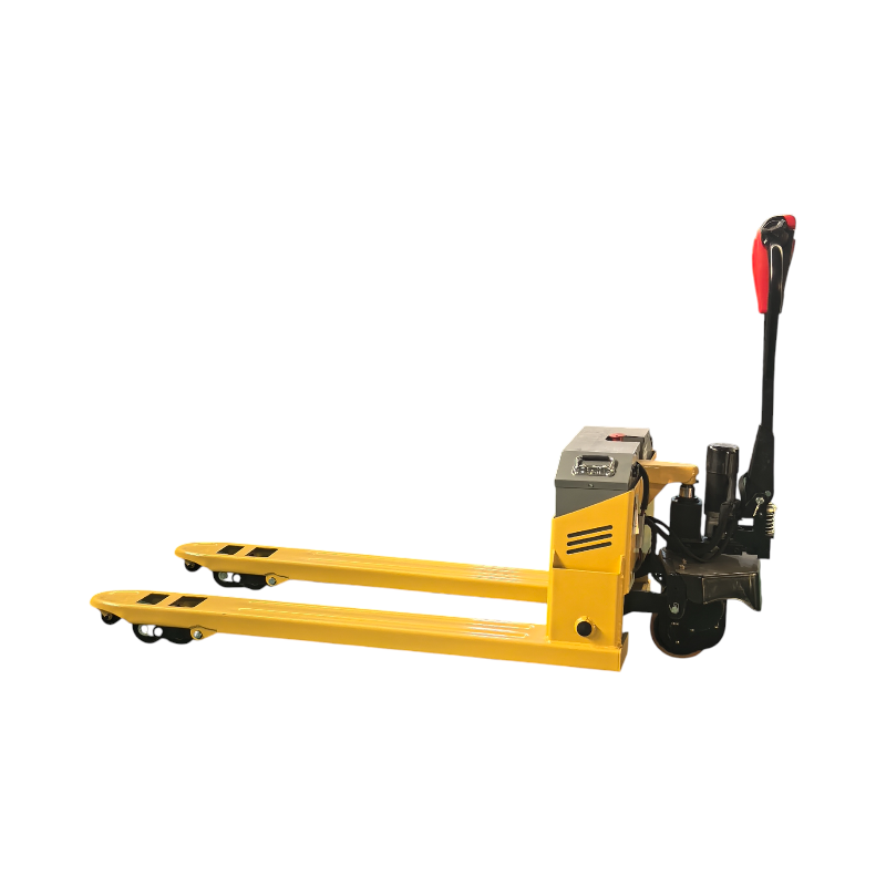 Yellow Electric Pallet Truck