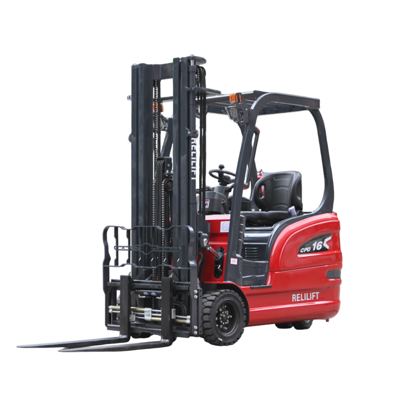 3-Wheel 1.6T Electric Forklift