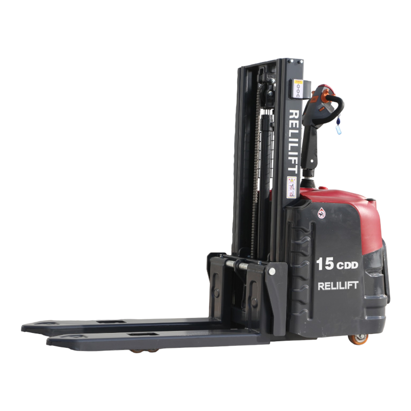 1.5 Ton Full Electric Stacker with 2m Lifting Height (Red Series)