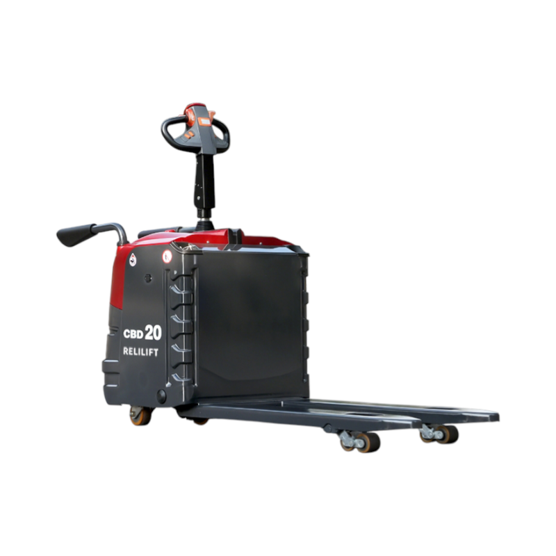 Electric pallet stacker