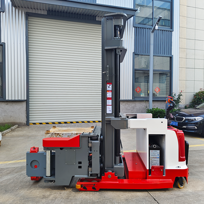 Stand On Electric 3-way Forklift