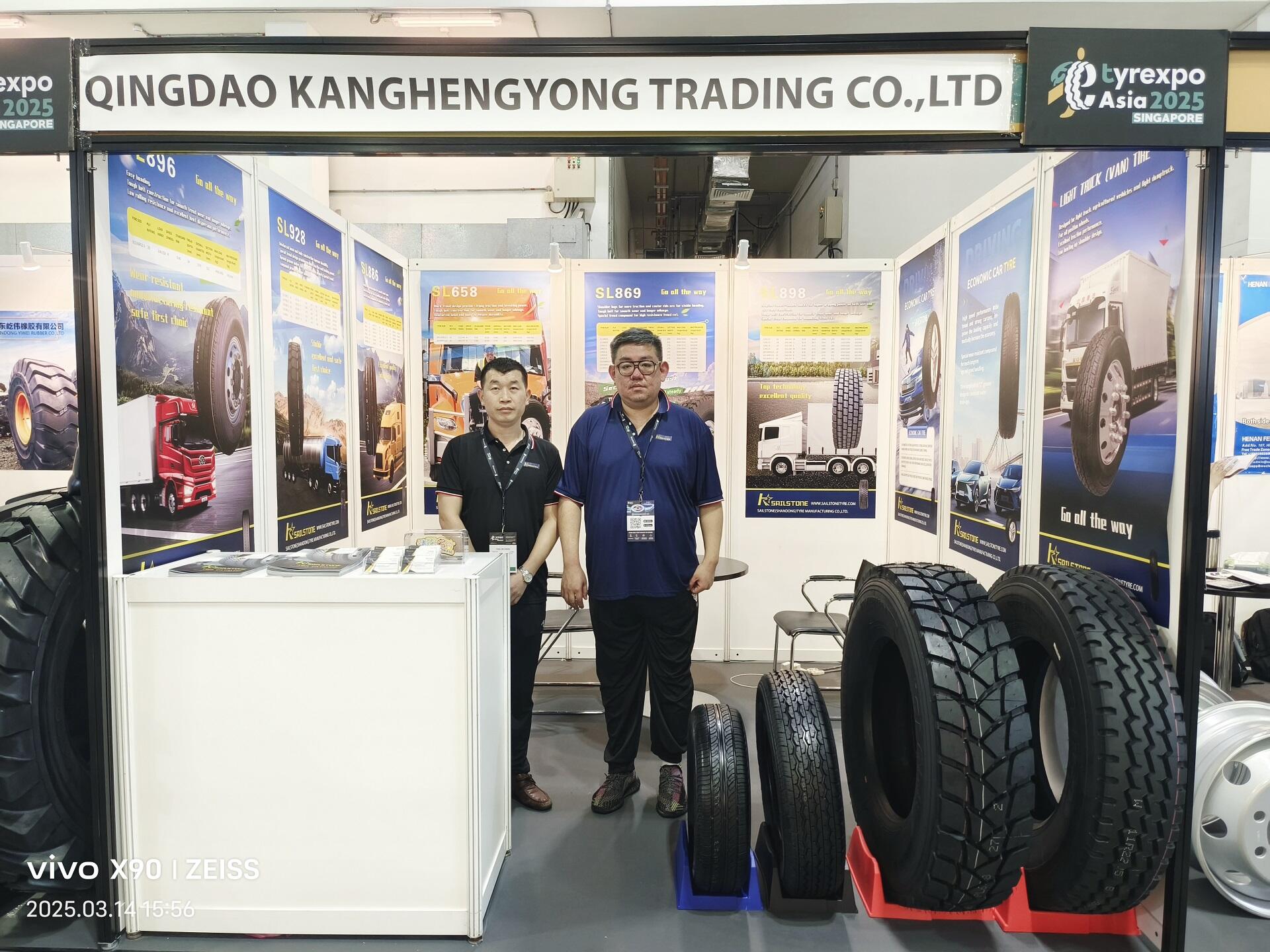 SAILSTONE TYRE participated in the “TYREXPO ASIA 2025”in Singapore.
