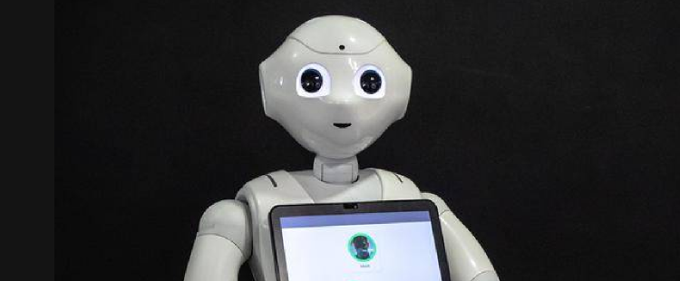 Digitale multimedialle beursrobot Xinyi City grote geavanceerde robotwinkel