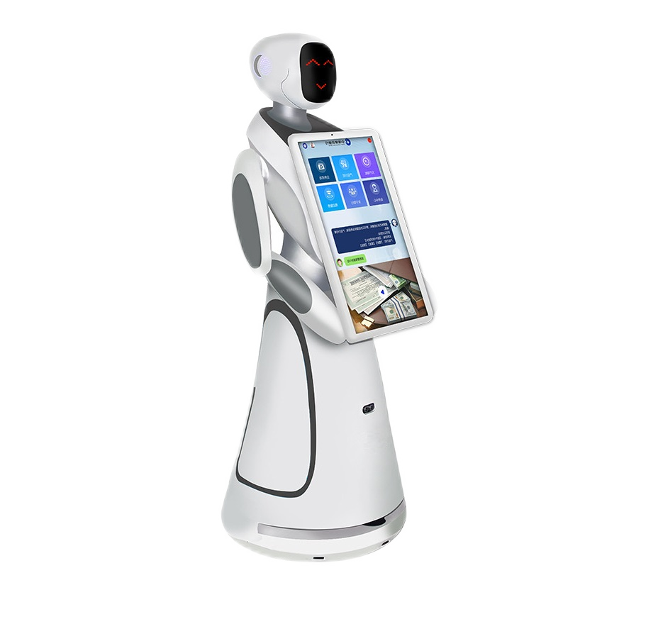 The benefits of using a commercial welcome robot to boost mall foot traffic.