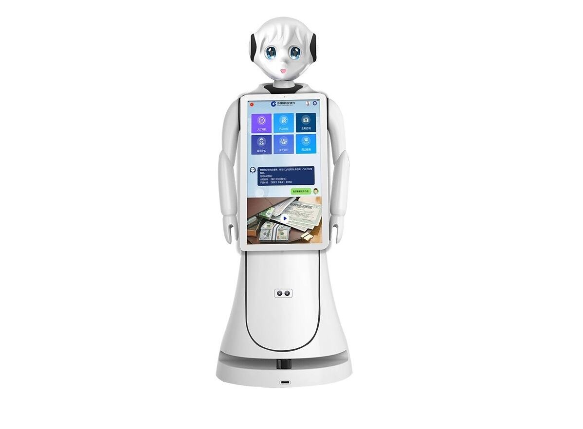 Why shopping mall greeting robots are the new frontier of retail marketing.