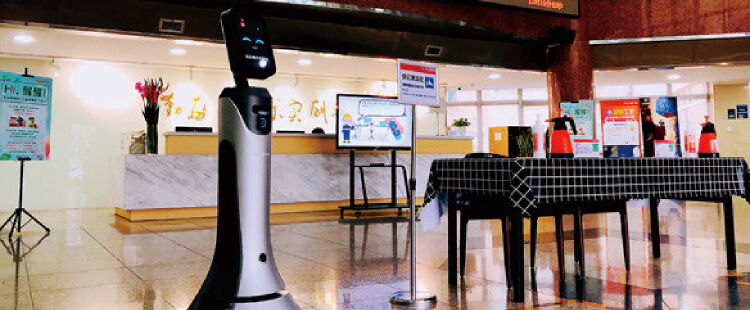 Leg uit welke positioneringstechnologieën robots hebben