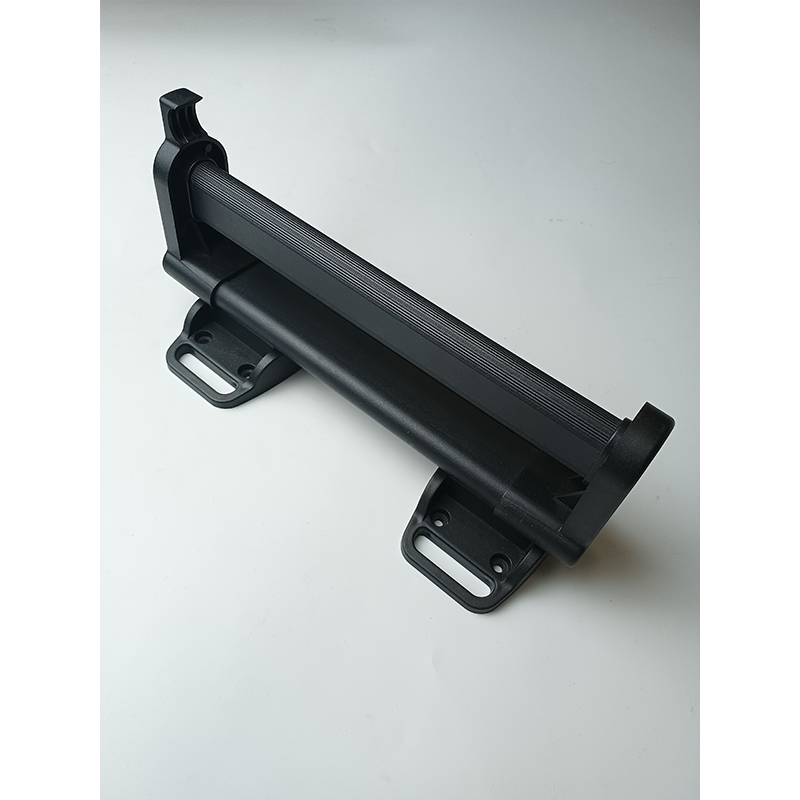 SWL.YG-04B Single two-section rail straight oval aluminum tube without beads