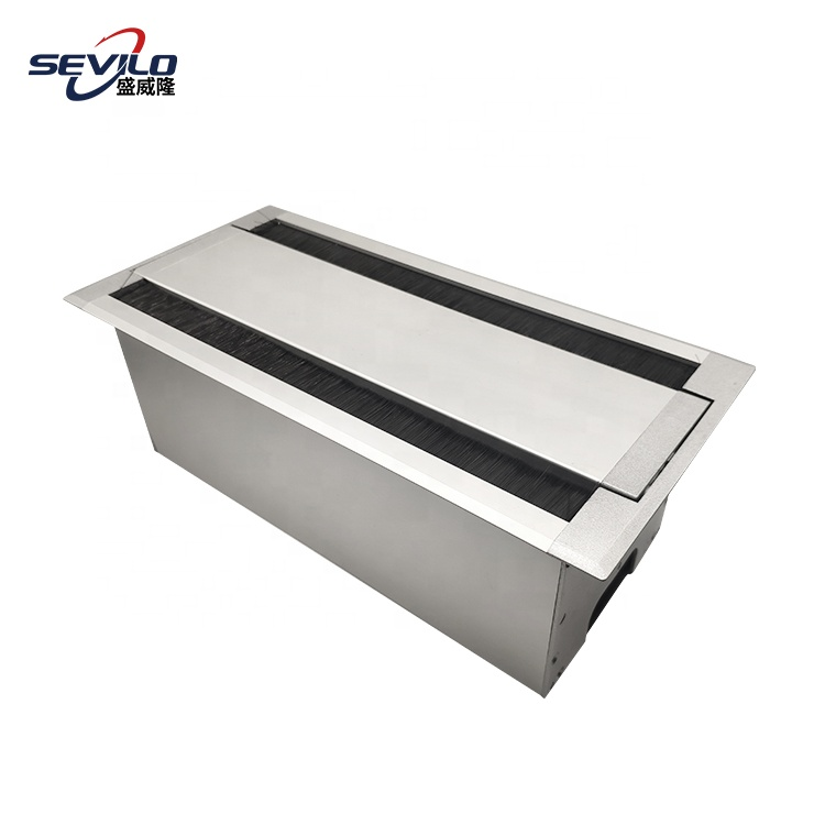 Double opened matched with socket wire box