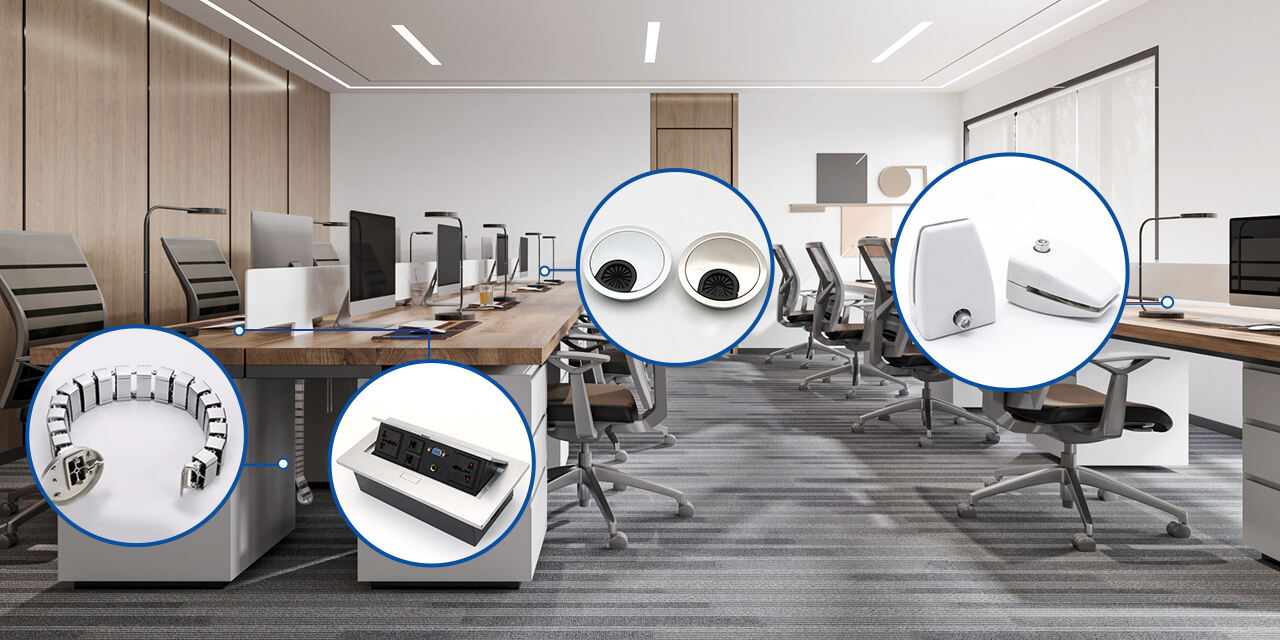 Office furniture hardware