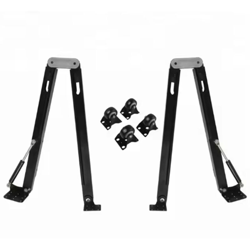 Down ward folding table accessories