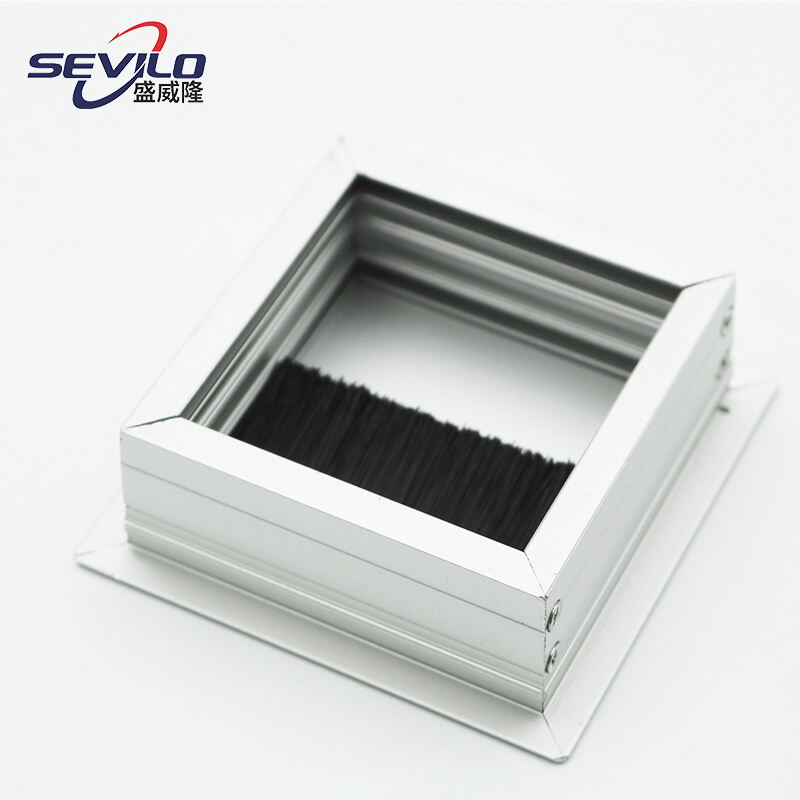 80mm Straight edge lid aluminium alloy wire box