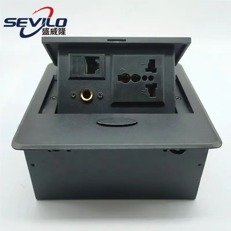 Enchufes de Escritorio Premium para Espacios de Trabajo Modernos