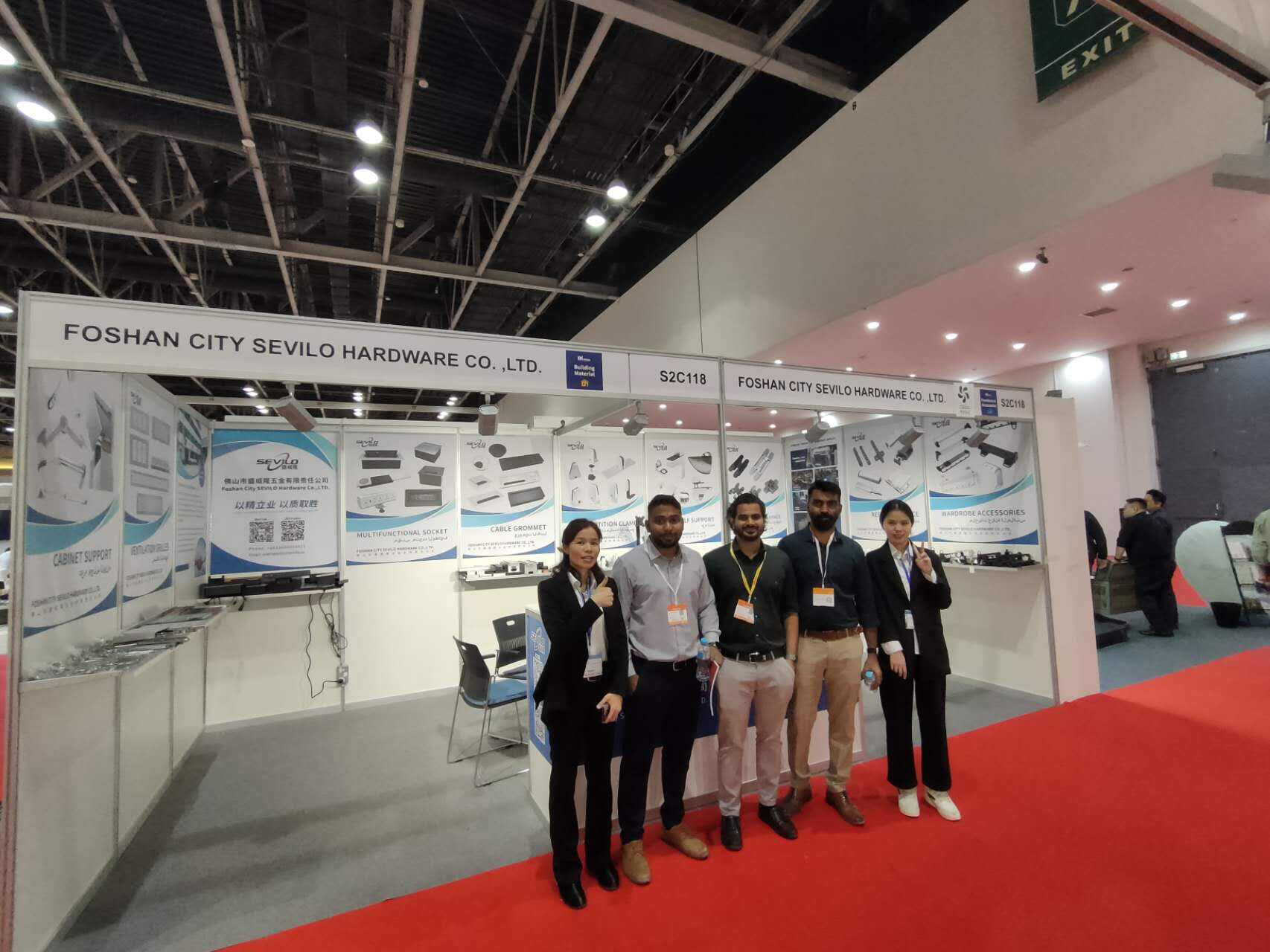 2023 The 15th China (UAE) Trade Fair: The Shining Moment of Foshan SEVILO Hardware