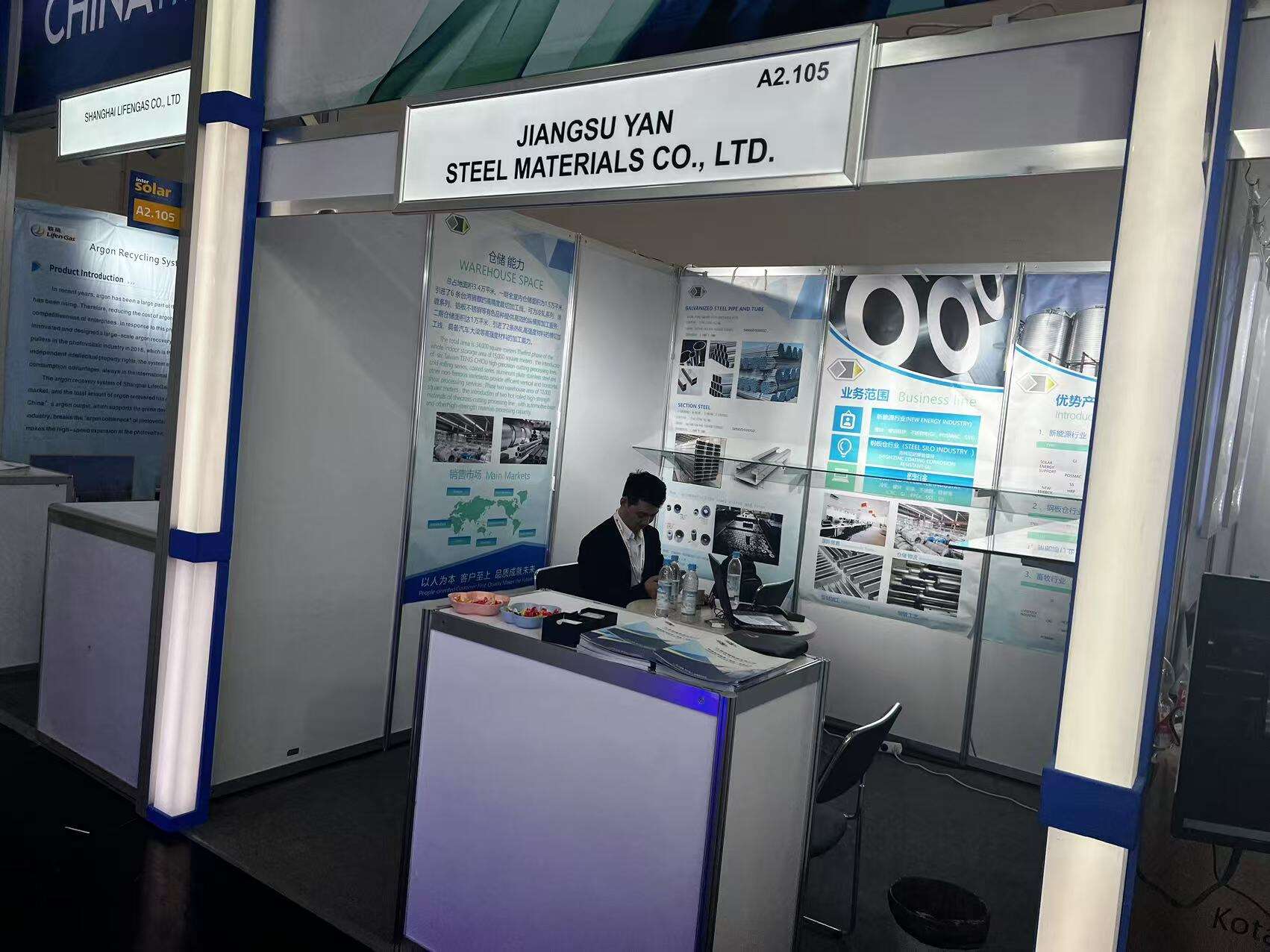 jiangsuyansteel materials co ltd shines at the smarter e europe 2025 intersolar europe in munich-0