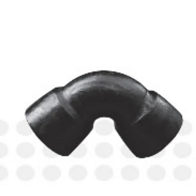 Double bend 90°