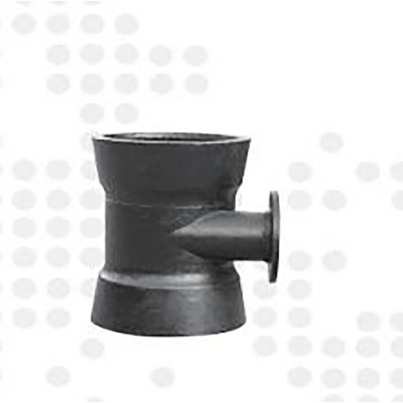 Double bearing single branch bottom tee