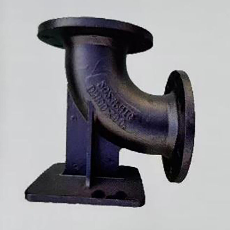 Double disc 90°duck paw elbow