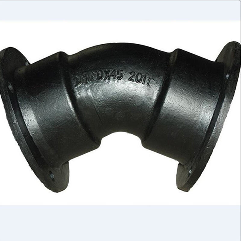 Double disc elbow 45°