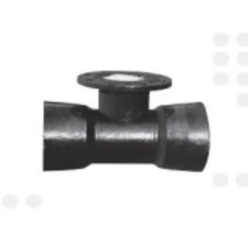 Double bearing single branch tee