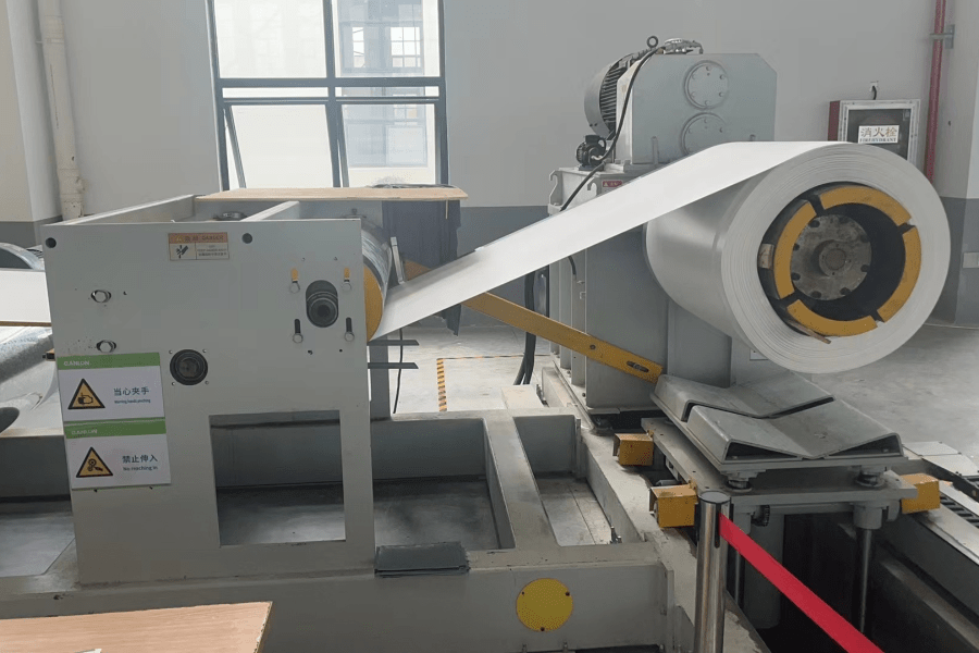 TPO Coated Metal Panel Production Line | TPO Coated Metal Panel ...