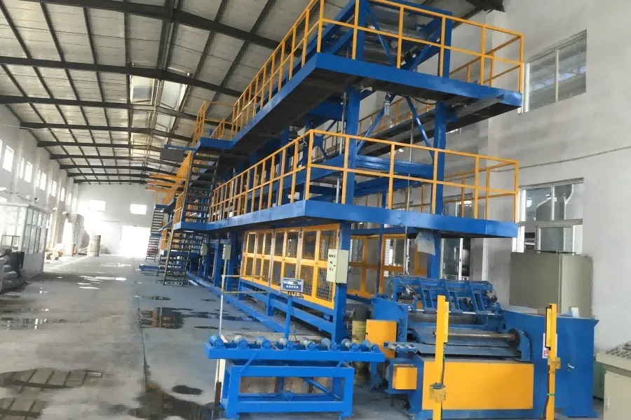 What quality checks ensure a modified bitumen membrane production line meets ASTM?