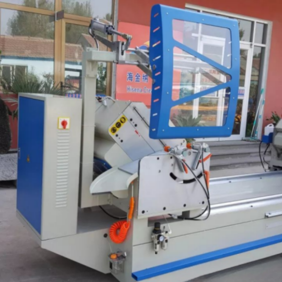 HISENA new products CNC cutting machine is coming: LJB2A-600×5000 aluminum doors and windows CNC ultra-wide double-head precision cutting saw 4