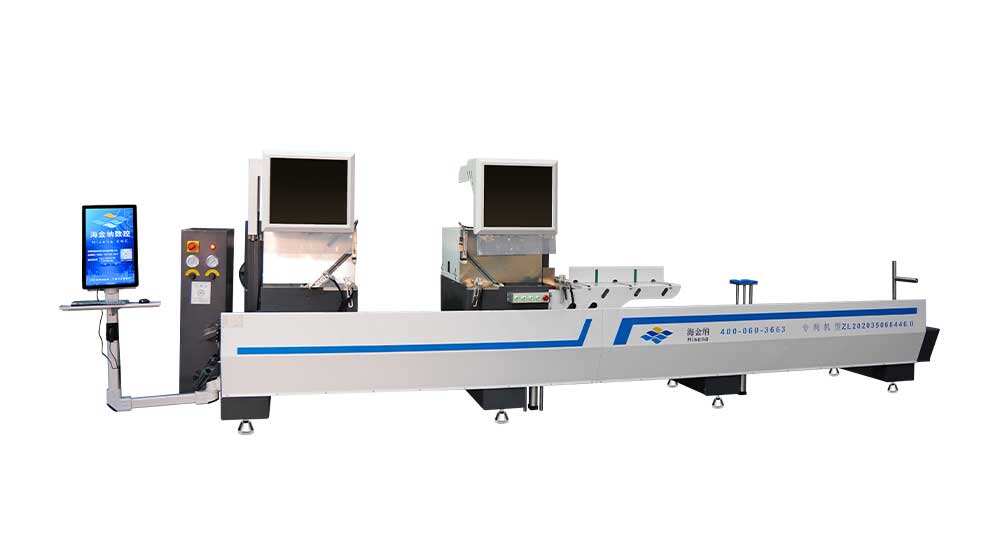 HJN5A-CNC-550×4200 Smart Connection CNC Inner 45 Degree Cutting Machine