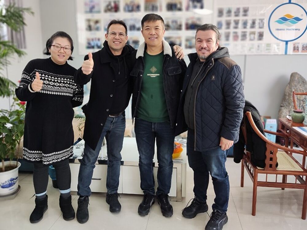 Turkish Clients Visit Hisena: Business Talks & Equipment Orders in Winter!