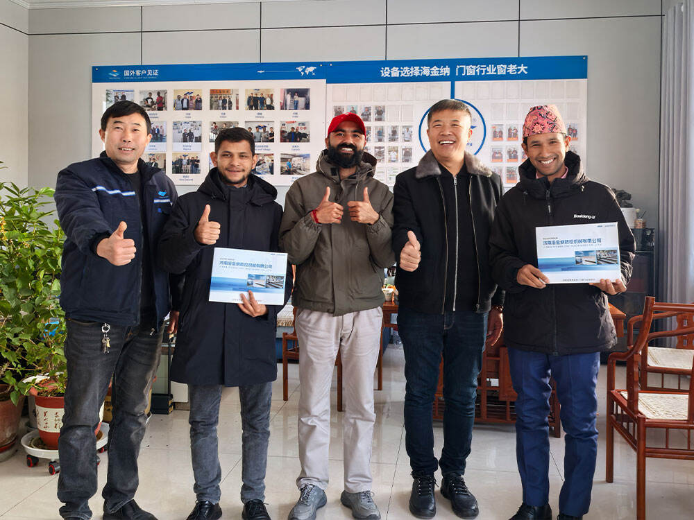Nepalese Client Returns: Hisena Is the First Choice for Equipment!  