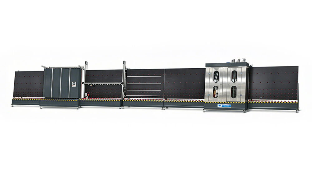 Intelligent Vertical Insulating Glass Assembly Line (External Press Model)    