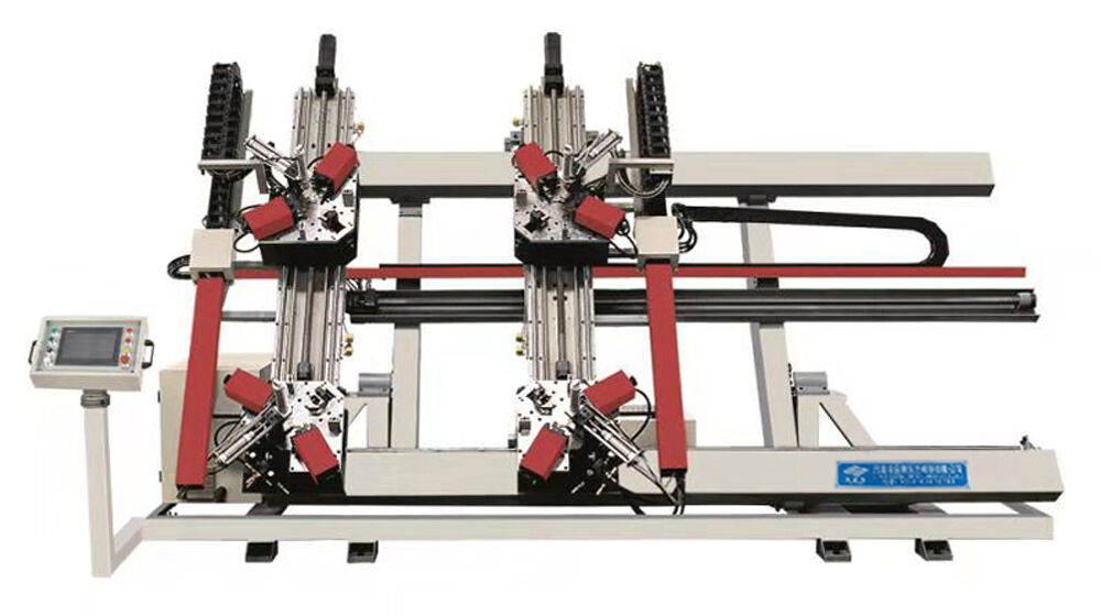 LM4B-90X2200X3000 Automatic Four Corners Crimping Machine