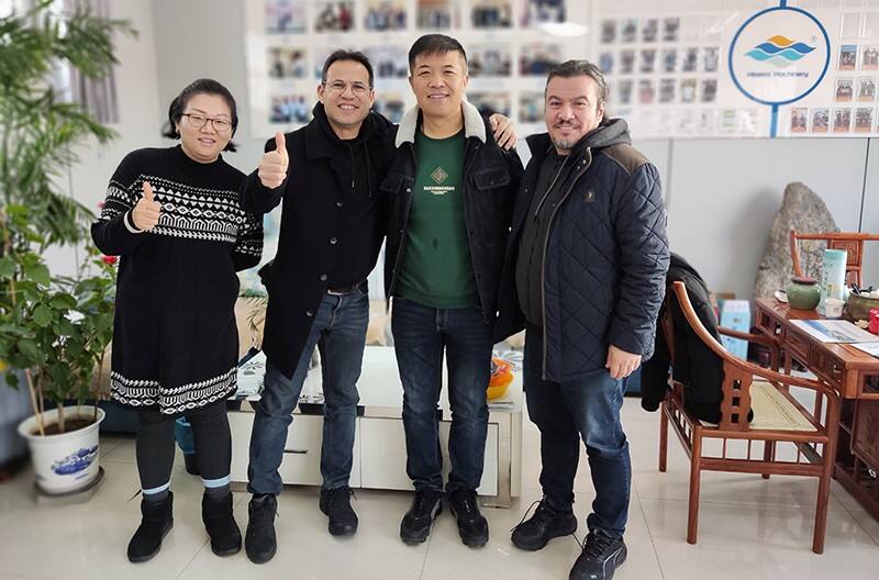 Turkish Clients Visit Hisena: Business Talks & Equipment Orders in Winter!