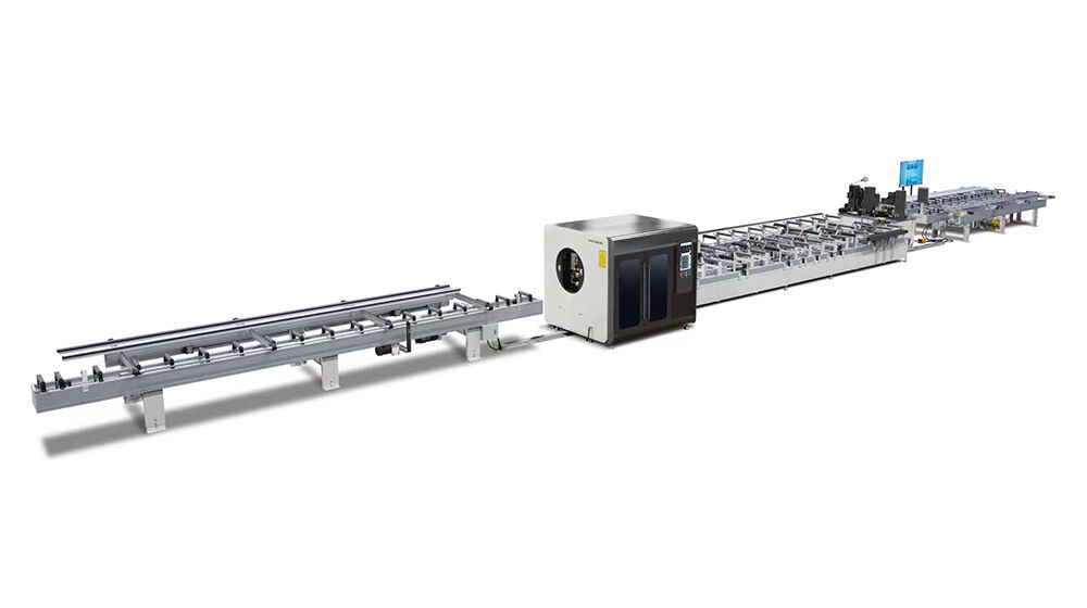 Modular Automatic Production Line for Heat Insulation Profiles  