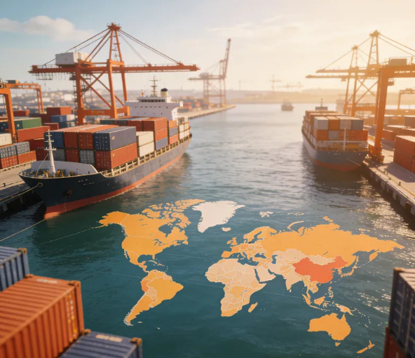 Qual é o serviço de transporte porta a porta mais rápido da China para os EUA?