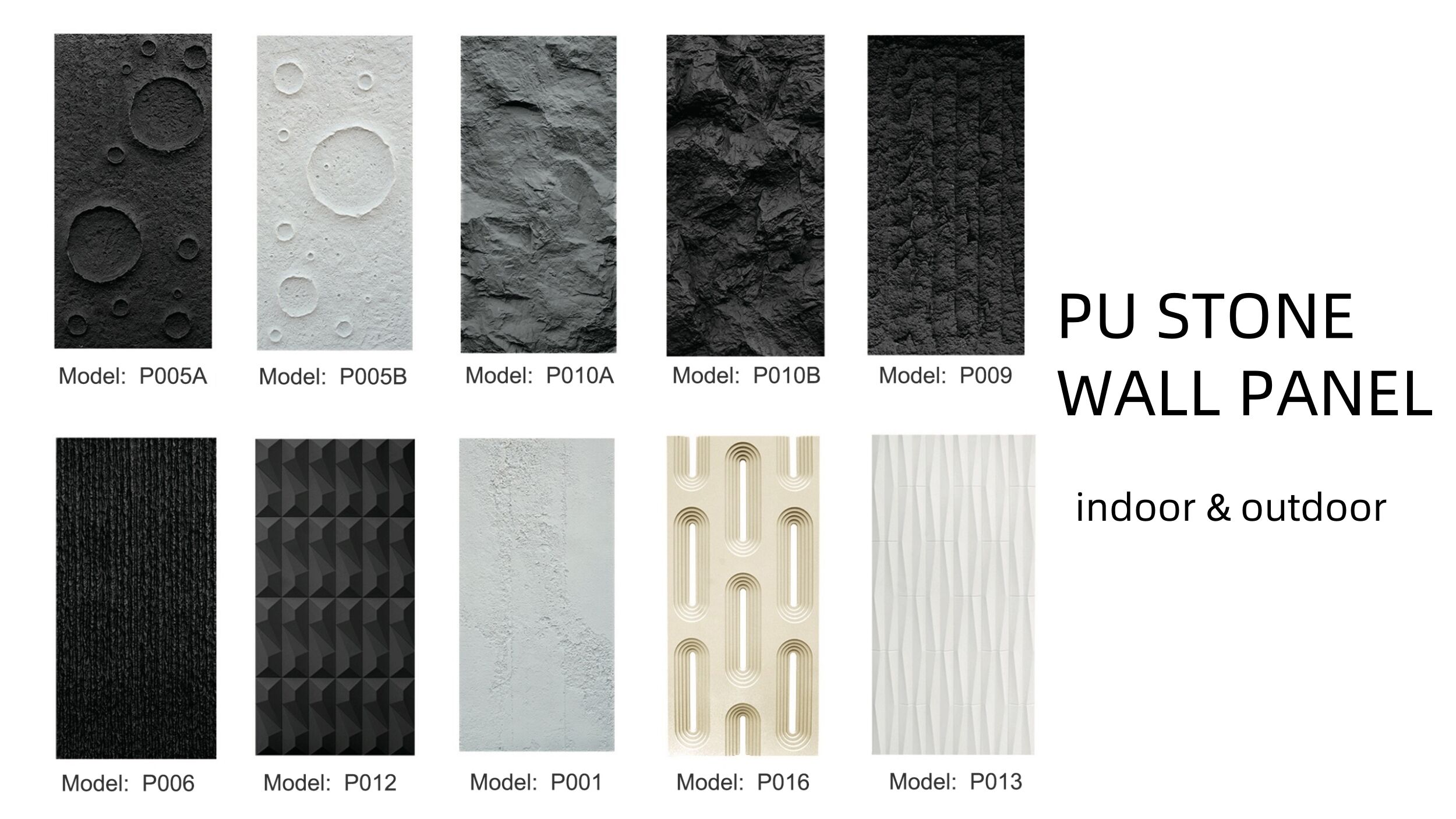 PU stone wall panel