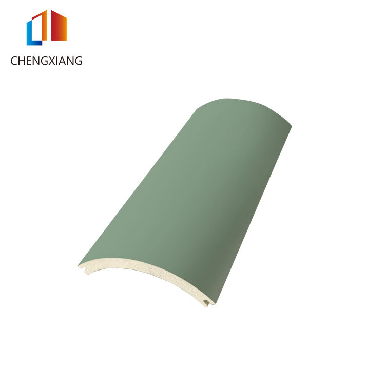 Arc Corner Transition Panels for WPC Interior Wall Cladding