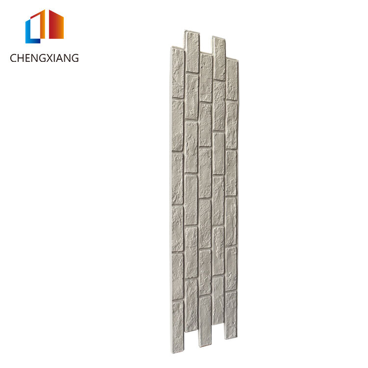 PU Stone Brick Feature Wall Decor For Exterior Walls, 1200mm*320*30mm