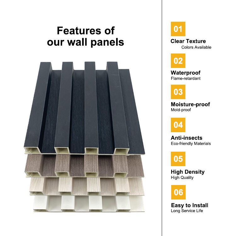 WPC Fluted Panel Wpc Interior